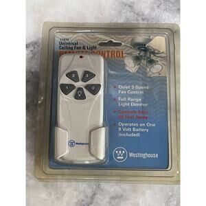 Westinghouse 77870 Universal Ceiling Fan & Light Remote Control Kit – New